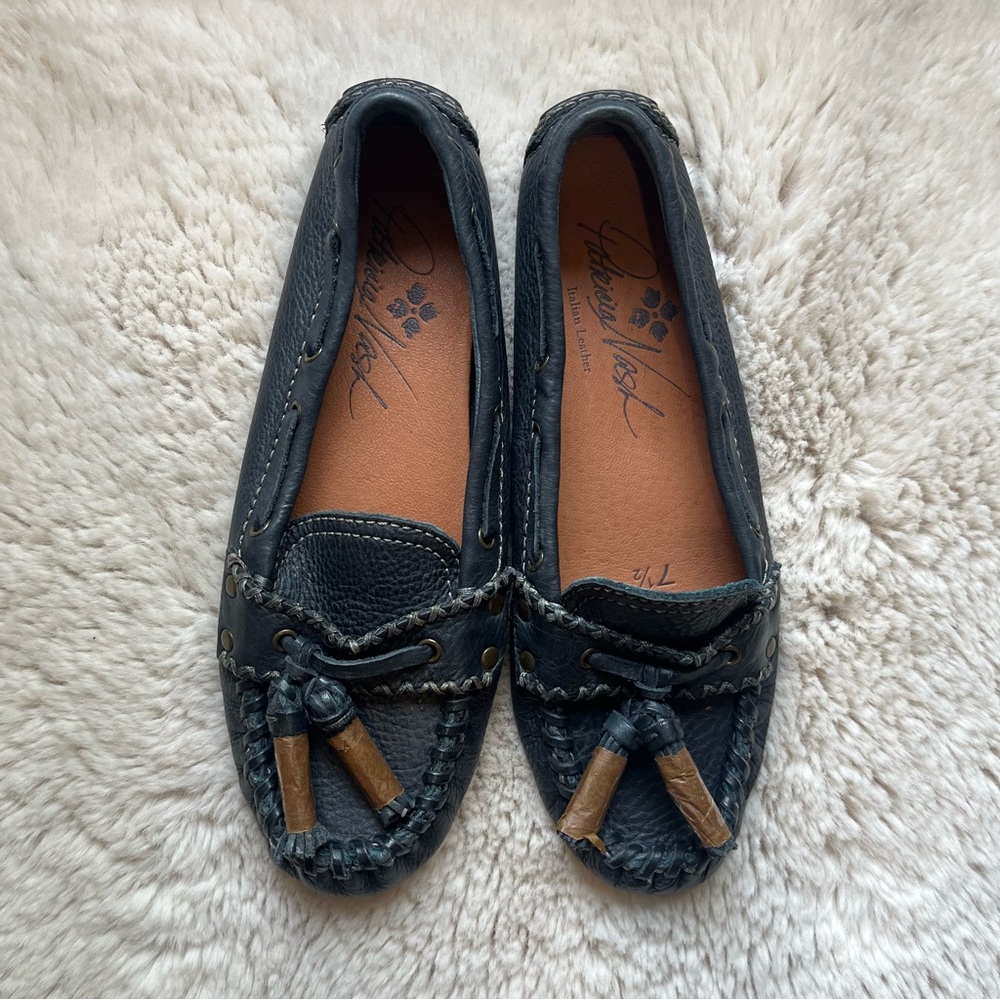 Patricia Nash Domenica Driving Style Loafer Blue